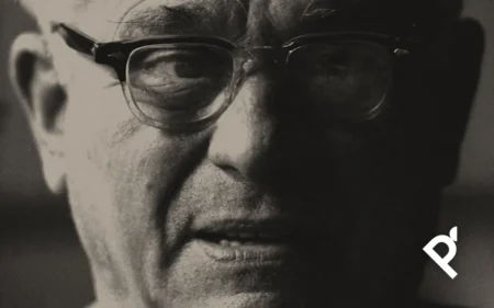 Fotografía histórica del rostro de Joseph Pilates, creador del popular Método Pilates